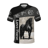 Love Horse 3D All Over Printed Shirts For Men and Women TA09252001