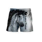 Love Horse 3D All Over Printed Hoodie Pi112055
