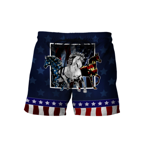 Horses Flag 3D All Over Printed Shirts Pi16062001