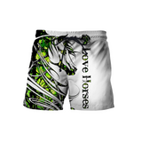 Horse Camo Pattern 3D All Over Printed Shirts Pi050501S3