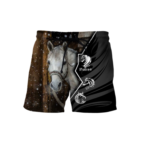 Beautiful Horse 3D All Over Printed shirt for Men and Women Pi040102
