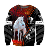 Beautiful Horse 3D All Over Printed shirt for Men and Women Pi040103