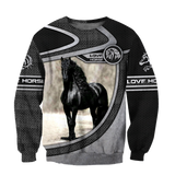 Love Horse 3D All Over Printed Shirts Pi150501