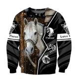 Beautiful Horse 3D All Over Printed shirt for Men and Women Pi040102