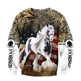 Gypsy Horse 3D All Over Printed Shirts For Men and Women Pi080501S1