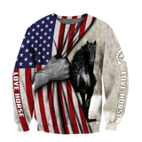 Horse Flag 3D All Over Printed Shirts Pi16062002