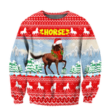 Horse Christmas 3D Shirt For Men And Women HHT16102007