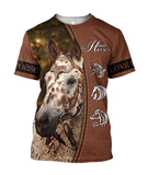 Appaloosa  Horse 3D All Over Printed Shirts JJ070502