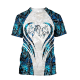 Beautiful Horse 3D All Over Printed shirt for Men and Women Pi060103