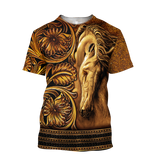 Horse 3D All Over Printed Shirts NDD10092002