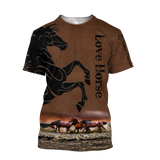 Love Horse 3D All Over Printed Shirts TNA11172002XT