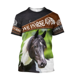 Horse 3D All Over Printed Shirts SN18022102