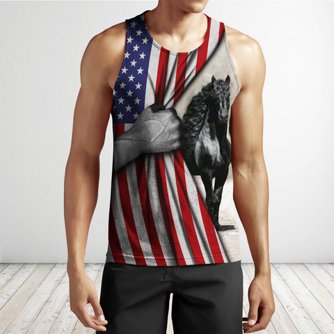 Horse Flag 3D All Over Printed Shirts Pi16062002