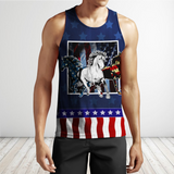 Horses Flag 3D All Over Printed Shirts Pi16062001