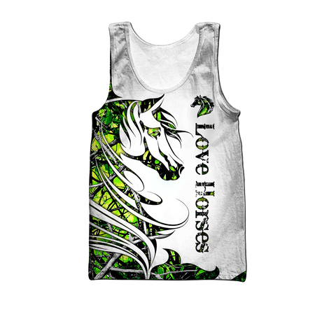 Horse Camo Pattern 3D All Over Printed Shirts Pi050501S3