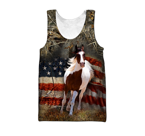 Love Horse 3D All Over Printed Shirts Pi080501