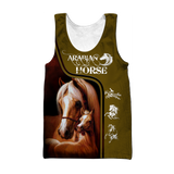 Arabian Horse 3D All Over Printed Shirts Pi12102004