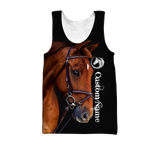 Horse Custom Name 3D All Over Printed Shirts For Men and Women TA09232001S