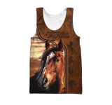 Love Horse 3D All Over Printed Shirt Hoodie For Men And Women Pi150401