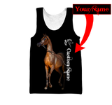 Arabian Horse Custom Name 3D All Over Printed Shirts DQB10072001
