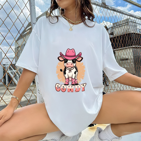 Cowdy Cowgirl Tee