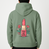 You Go Girl Lipstick Hoodie