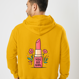 You Go Girl Lipstick Hoodie