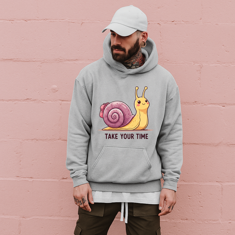 Take It Slow Snail Hoodie