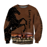 Love Horse 3D All Over Printed Shirts TNA11172002XT