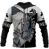 Love Horse 3D All Over Printed Shirts JJ230402