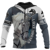 Love Horse 3D All Over Printed Shirts JJ240406