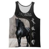 Love Horse 3D All Over Printed Shirts TA040401