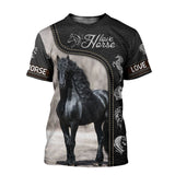 Love Horse 3D All Over Printed Shirts TA040401