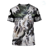 Gypsy Horse 3D All Over Printed Shirts For Men and Women