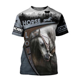 Beautiful Horse 3D All Over Printed Shirts TA041202