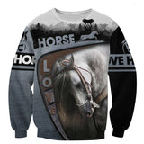 Beautiful Horse 3D All Over Printed Shirts TA041202